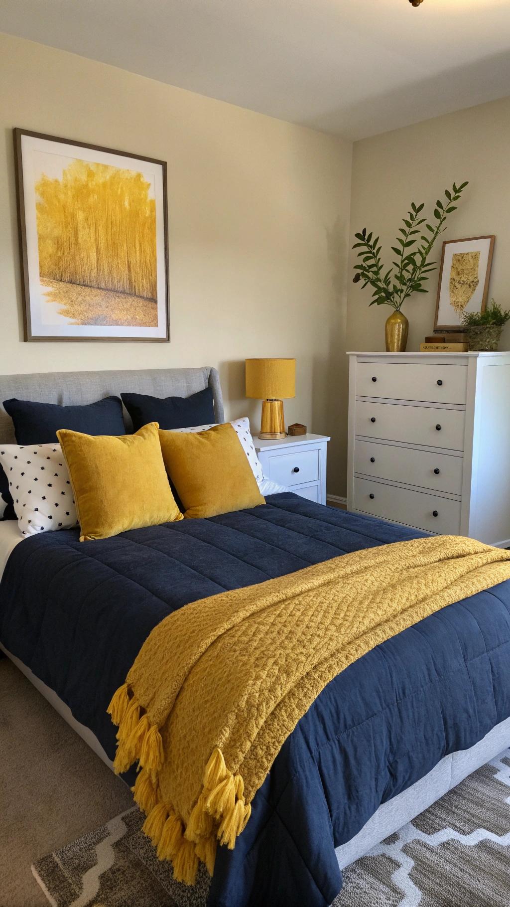 22 Navy Blue Bedroom Decor Ideas for a Stylish & Serene Space